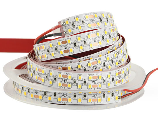 SMD2835 DC12V Luz de banda LED de doble fila de un solo color