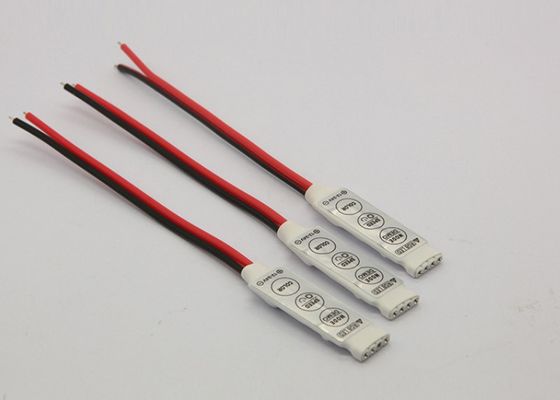 Mini Streaming LED controlador monocromático RF control remoto inalámbrico 12V luz blanca caballo de carreras