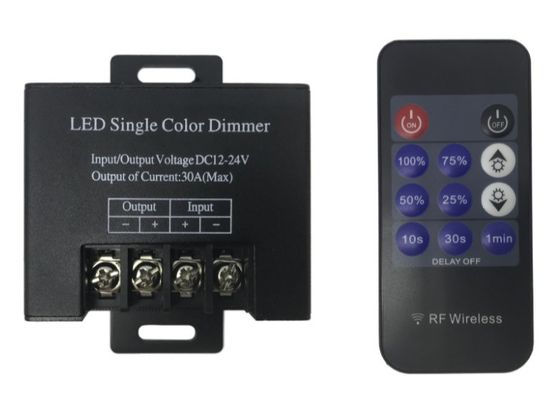 Controller de control de luz de banda oscura de un solo color DC12v 30A 360W