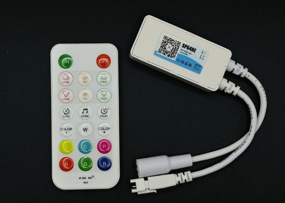 SPI LED Strip Smart Controller WS2811 1903 Bluetooth y música para luz de banda de píxeles LED