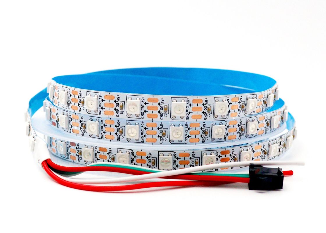 Programable a todo color de la luz de tira del pixel de WS2812 IC LED DC5V RGB