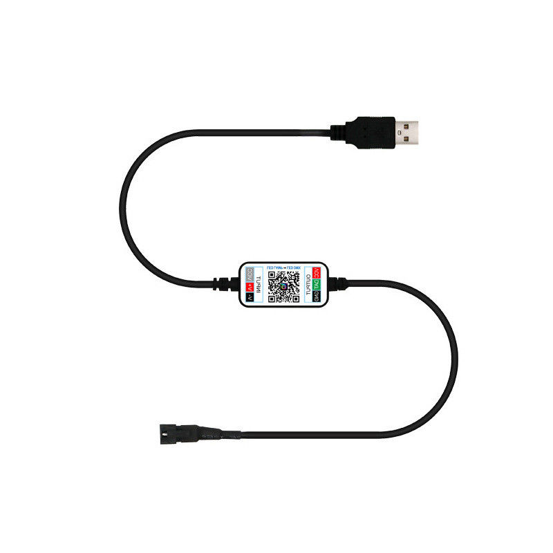 Control mágico de Bluetooth del App de With USB 5V del regulador del pixel del color LED