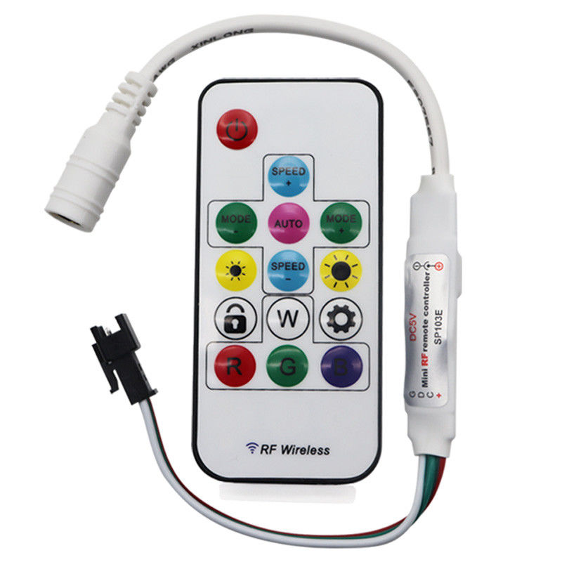 14 perno LED Mini Controller, regulador de las llaves 3 del pixel de Sp002e para el módulo de la luz del LED