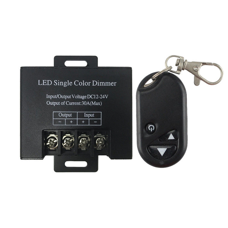 Regulador remoto inalámbrico Dimmer Single Color del RF LED con poder más elevado de 30A 720W