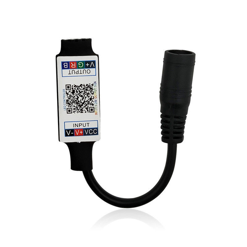 tipo elegante del control del modo de Colorful Wireless Music del regulador de la tira de 144W LED