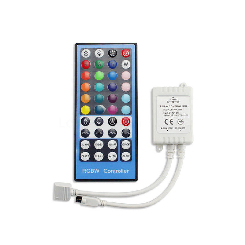 Mando a distancia por infrarrojos elegante dominante de 40 de RGBW LED de la tira pernos del regulador 5 para la tira de SMD 5050