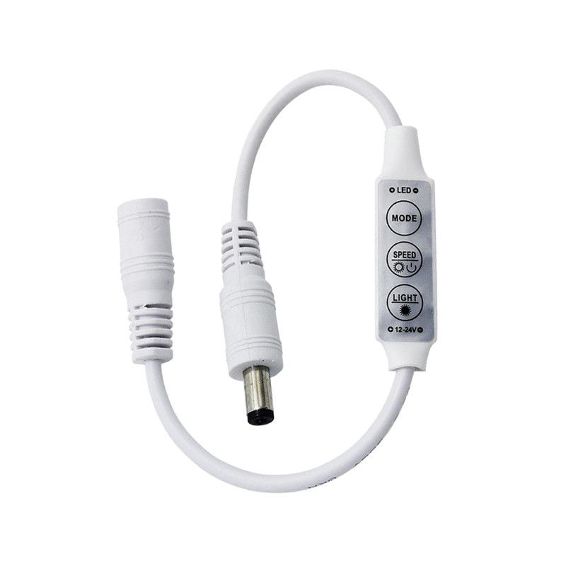 Controlador de tira de LED monocromático de un solo color Dimmer 3 botones Tipo manual