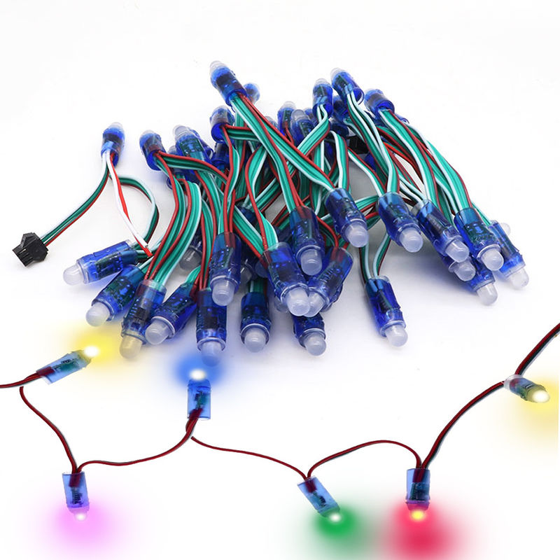Luz de tira impermeable del pixel del RGB LED WS2811 direccionable a todo color