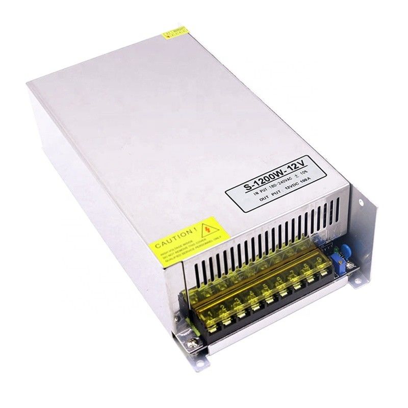 fuente de alimentación de la transferencia de 1200W DC 12V con la CA 220V de la fan a voltio 100A de DC 12V