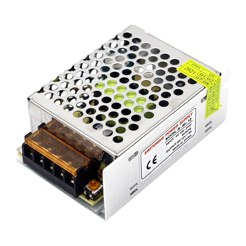 fuente de alimentación interior del interruptor del gabinete de 60W 5A para el LED que enciende a Constant Voltage electrónico