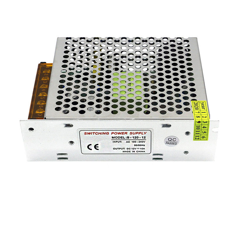 Fuente de alimentación regulada caso de aluminio del interruptor 100V - CA 240V a DC 12V 10A 120W
