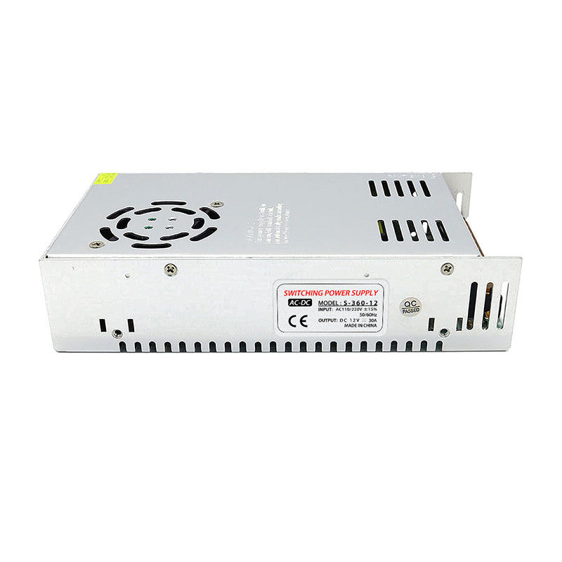 fuente de alimentación del interruptor de 360W 30A para el LED que enciende poder universal de la impulsión del regulador de voltaje