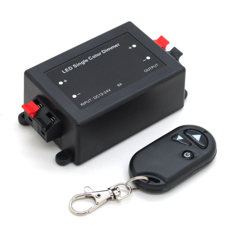 Solo amortiguador 12v 24v, interruptor más oscuro remoto inalámbrico del color de 5050 LED de 3 llaves LED