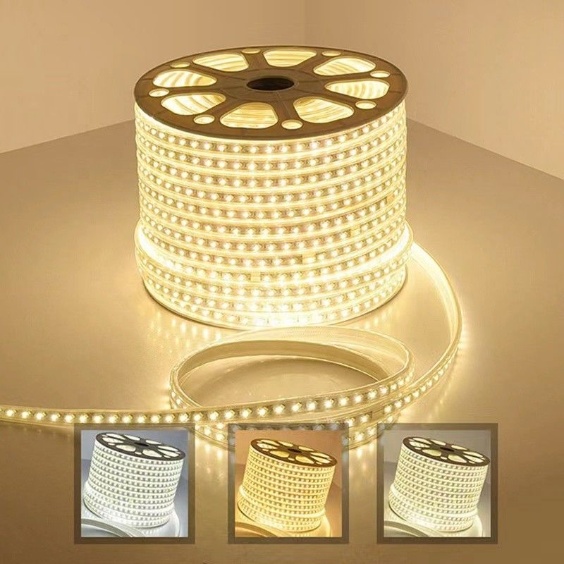 Sola luz de tira flexible del color LED 220V 110V IP65 Wanterproof