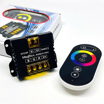 ajuste de respiración del brillo de For Color Change del regulador de 24V 30A LED RGB