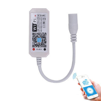 Sincronización móvil de For Music Voice APP del mini del RGB Wifi LED regulador de la tira RGBW